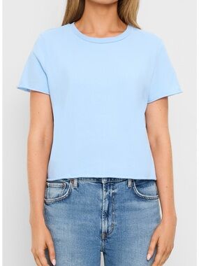 Michael Stars Jackie Raw Edge T-Shirt